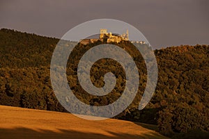 Cachtice ruins in West Slovakia