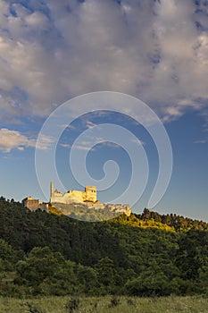 Cachtice ruins in West Slovakia