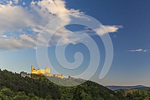 Cachtice ruins in West Slovakia