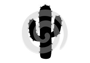 Cactus clipart silhouette