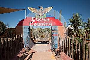 Cactus Country enterance