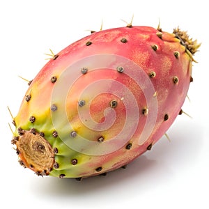 Cactus fruit isolated on white