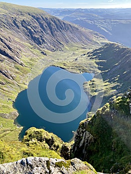 Cadair Idris mountain in North Wales, part of Snowdonia National Park and close to the Mach Loop