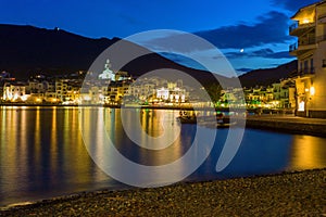 Cadaques at night