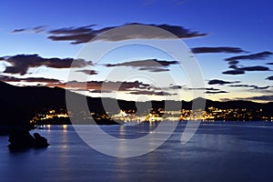 Cadaques Sunset Panorama photo