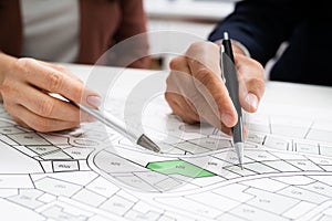 Cadastre Land Map photo