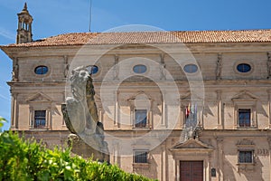 Cadenas Palace (Vazquez de Molina Palace) at Plaza Vasquez de Molina Square - Ubeda, Jaen, Spain photo