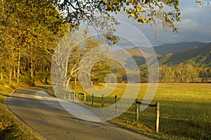 Cades Cove in Late October