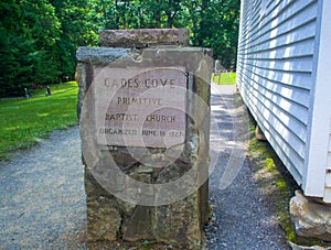 Cades Cove Primitive Baptist Church, Tennessee