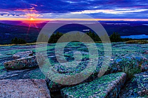 Cadillac Mountain Sunset