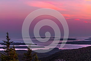 Cadillac Mountain sunset