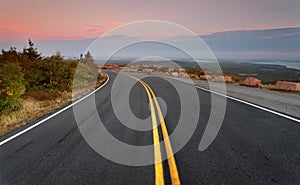 Cadillac Mountains Road