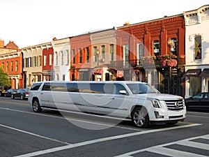 Cadillac Stretch Limo on Saturday