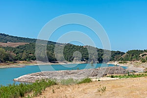 Cadiz bornos reservoir. Andalusia. Spain.