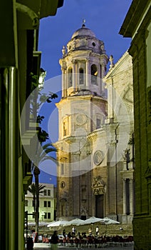 Cadiz Cathedral. La Catedral Vieja, Iglesia de Santa Cruz. photo