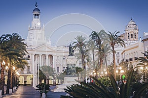 Cadiz City Hall on Plaza San Juan de Dios