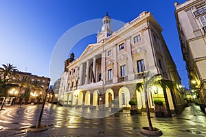 Cadiz City Hall on Plaza San Juan de Dios