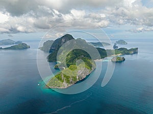 Cadlao Island in El Nido. Palawan, Philippines.