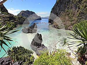 Cadlao lagoon. Bacuit archipelago. El Nido. Palawan. Philippines