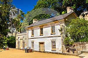 Cadmans Cottage, the oldest building in Sydney, Australia