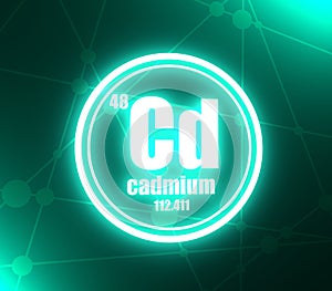 Cadmium chemical element.