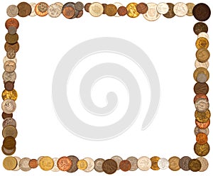 Cadre of coins