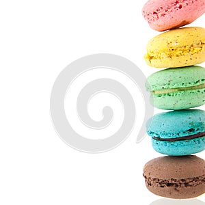 Cadre of macaroons