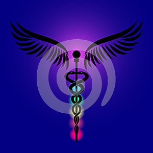 Caduceus, 7 Chakras, Kundalini Energy.