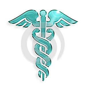 Caduceus medical symbol