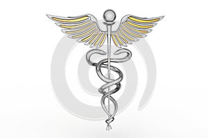 Caduceus medical symbol