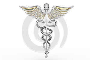 Caduceus medical symbol