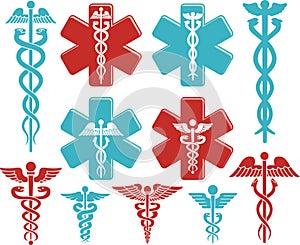 Caduceus medical symbol