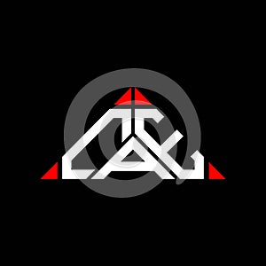 CAE letter logo creative design with vector graphic