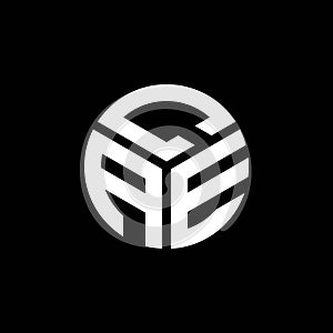 CAE letter logo design on black background. CAE creative initials letter logo concept. CAE letter design photo