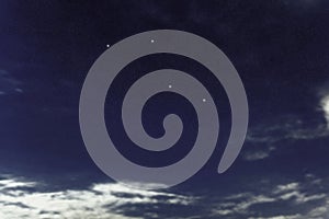 Caelum star constellation, Night sky, Cluster of stars, Deep space, Chisel constellation