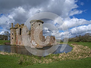 Caerlaverock Castle, Dumfries and Galloway, Scotla photo