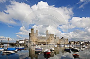 Caernarfon Castle, North Wales