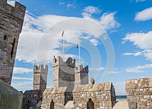 Caernarfon Castle, North Wales