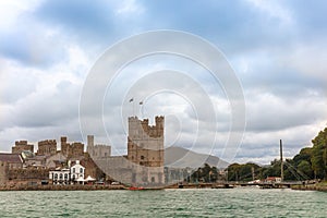 Caernarfon Castle is one of the most impressive of Walesâ€™s castles.