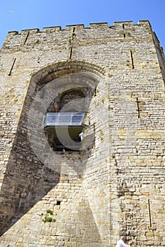 Caernarfon castle tower