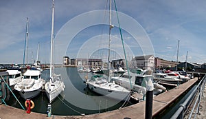Caernarfon Castle and town