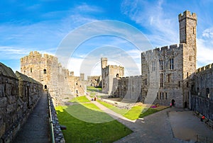 Caernarfon Castle in Wales