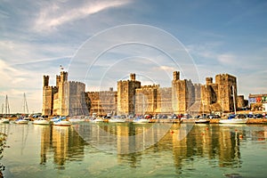 Caernarfon Castle (Welsh: Castell Caernarfon)