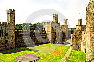 Caernarfon Castle (Welsh: Castell Caernarfon)