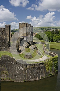 Caerphilly Castle photo