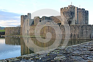 Caerphilly Castle, Wales