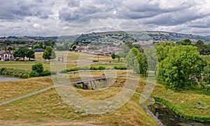 Caerphilly Town and the Rhymney Valley - South Wales, United Kingdom