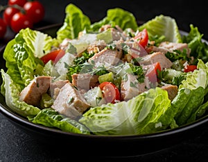 Caesar Salad. Generated by AI