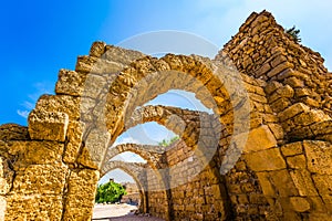 The Caesarea, Arched passage