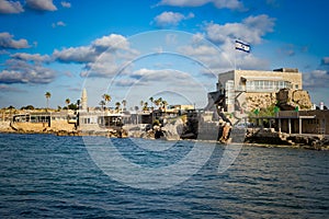 Caesarea in Israel, Coastline of ancient